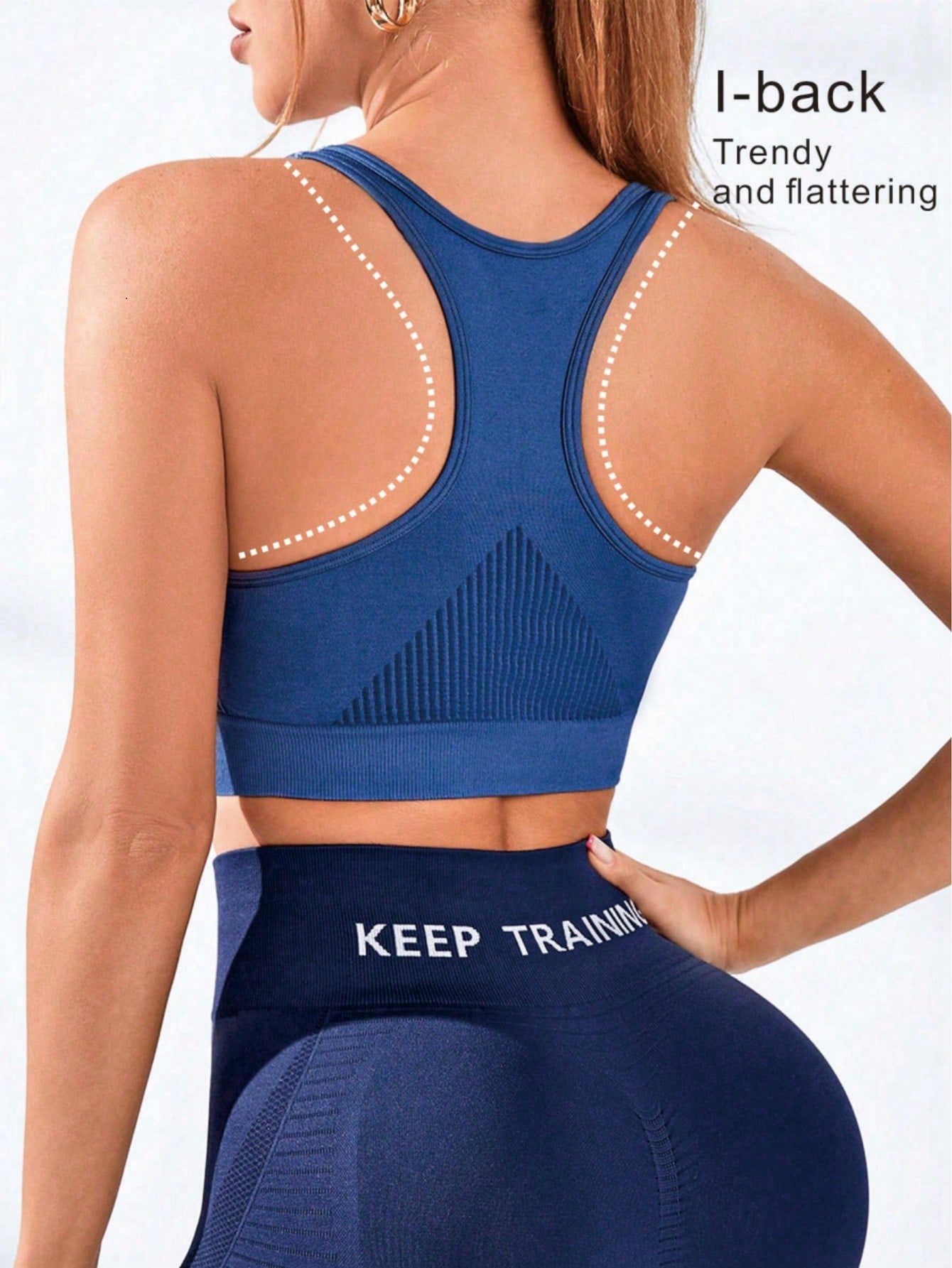 Bra Olahraga Wanita Tanpa Jahi - Seamless Ribbed Workout Tank Top ulasan dan harga