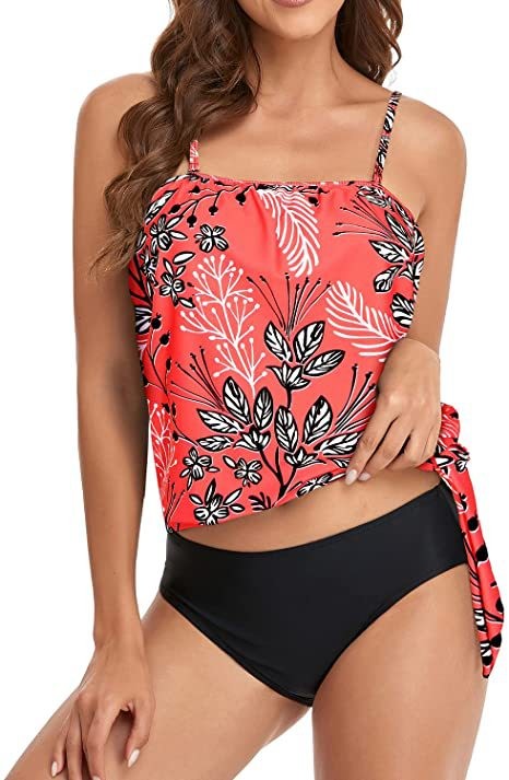 Tankini Wanita, Bikini Crop To - Tops ulasan dan harga