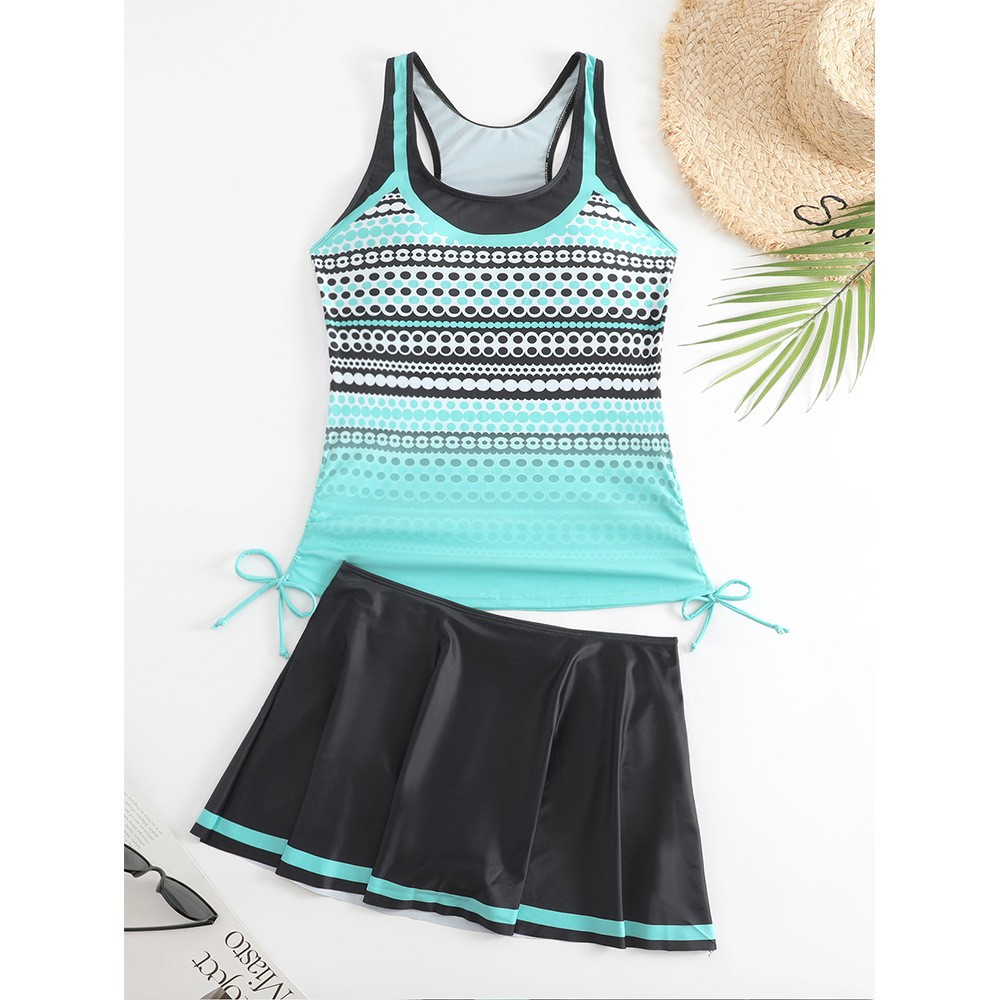Tankini Wanita Bikini Tanpa Le - Skirts ulasan dan harga
