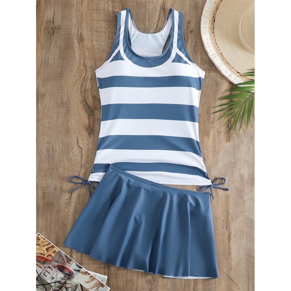 Tankini Wanita Bikini Tanpa Le - Skirts ulasan dan harga