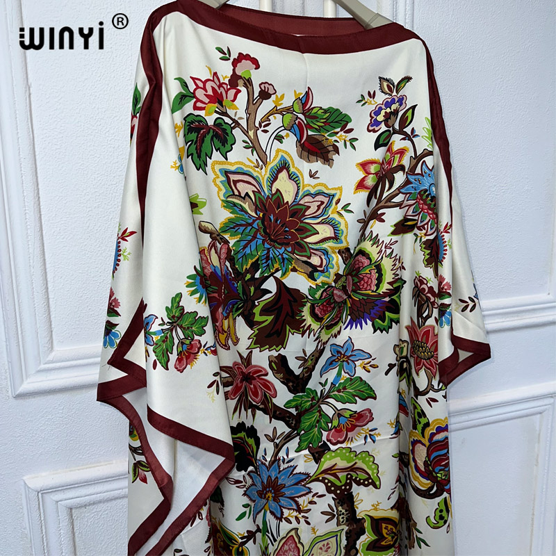 WINYI Pakaian Afrika Berkualit - Boho Summer Beach Maxi Dress ulasan dan harga