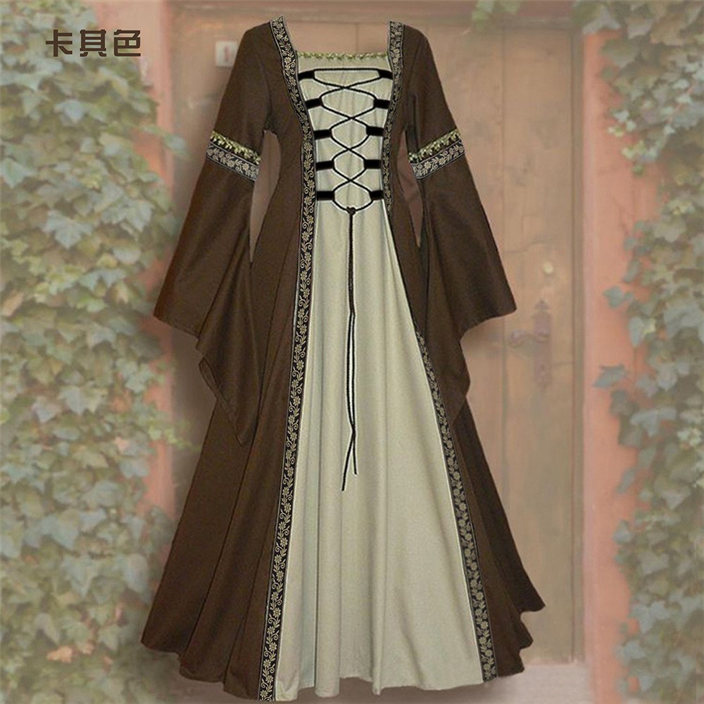 Gaun panjang model A-line deng - Dresses ulasan dan harga