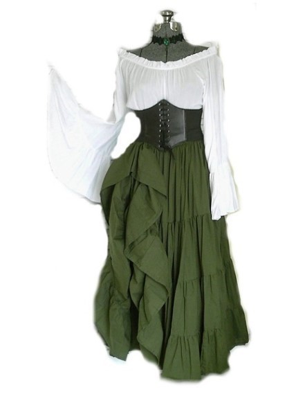 Gaun Lengan Panjang Pinggang T - Dresses ulasan dan harga