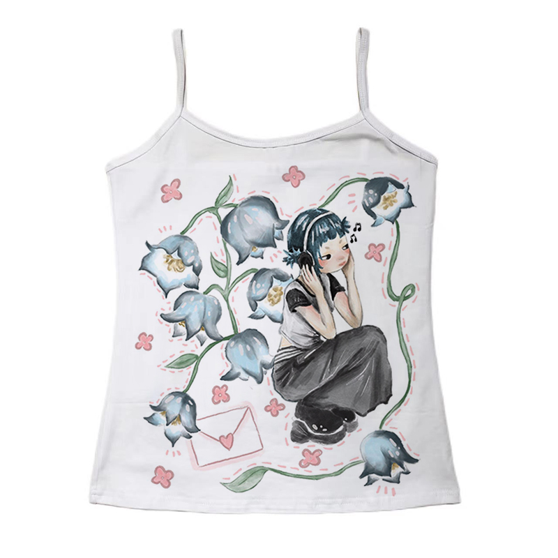 Y2K kaus bayi, baju motif graf - Y2K Graphic Baby Tee Crop ulasan dan harga
