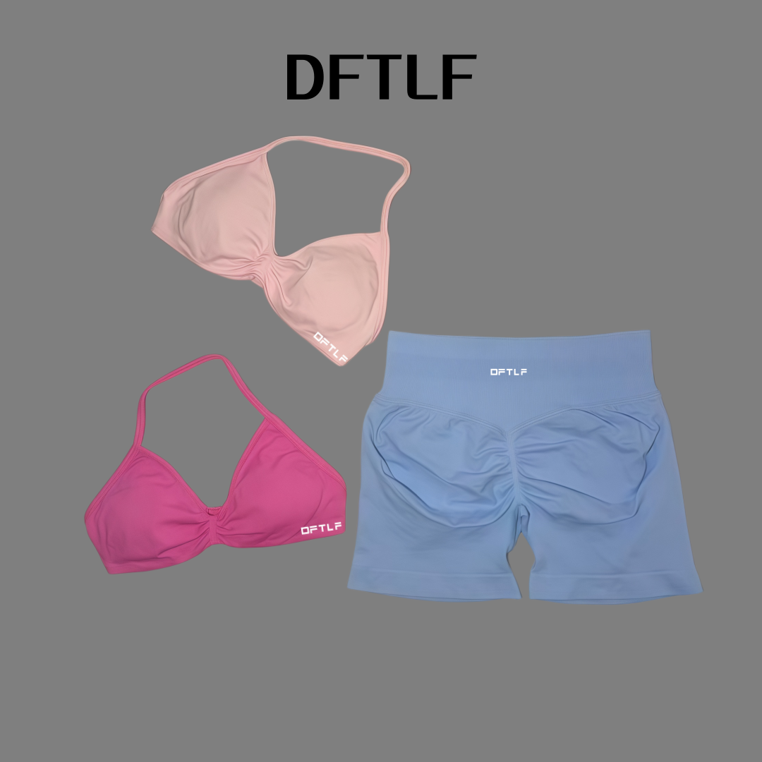 2 Potong Set Olahraga DFTLF Im - Lingerie ulasan dan harga