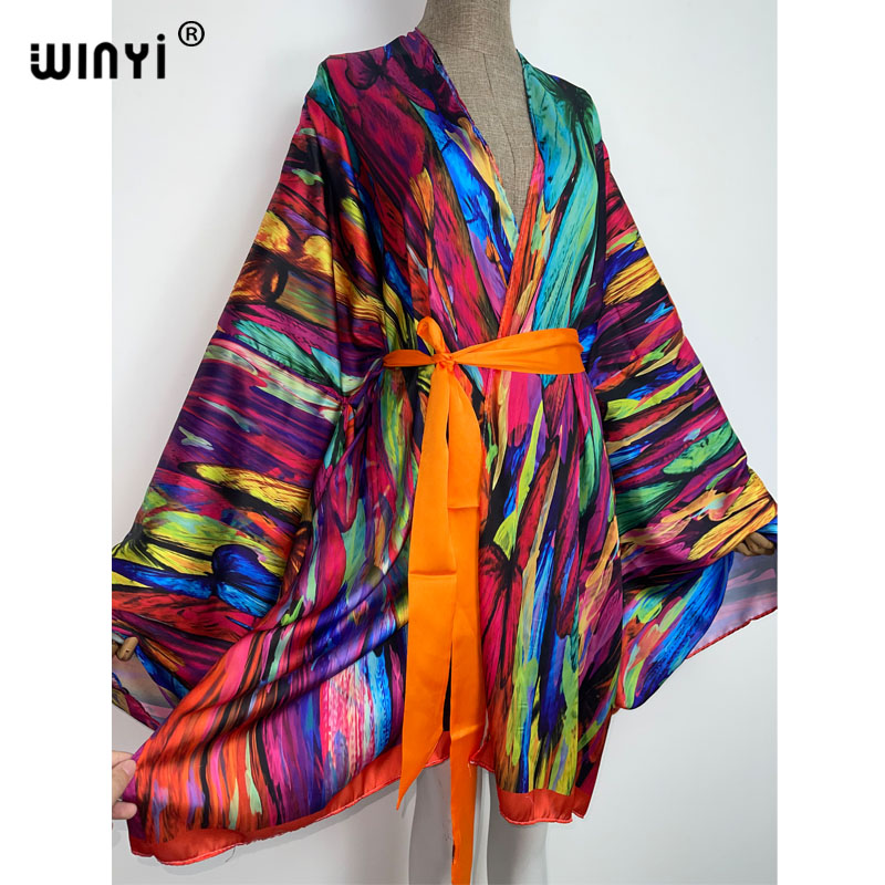WINYI Elegan Pantai Bikini Wan - Boho Summer Beach Maxi Dress ulasan dan harga
